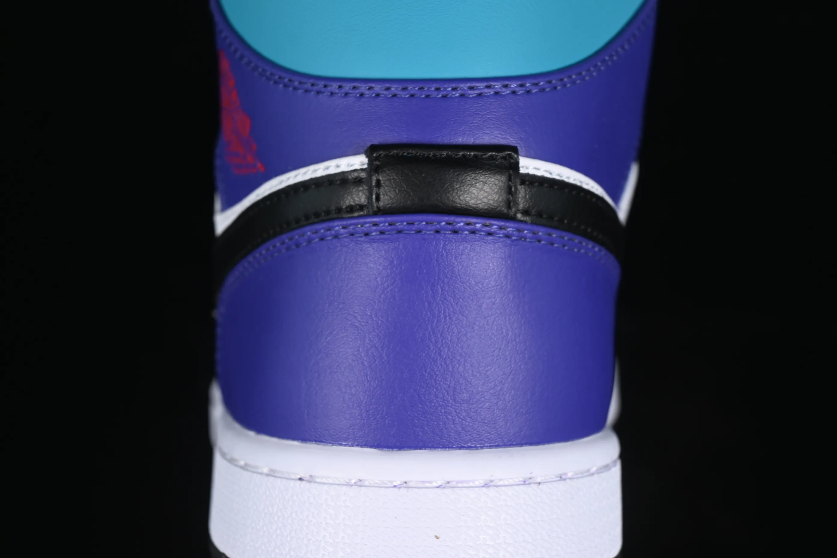 All categories Air Jordan Jordan series basketball shoes Air Jordan 1 Mid Air Jordan 1 Mid AJ1 Joe 1 Lakers color black, white and purple mid-top cultural and casual sneakers DQ8426-154